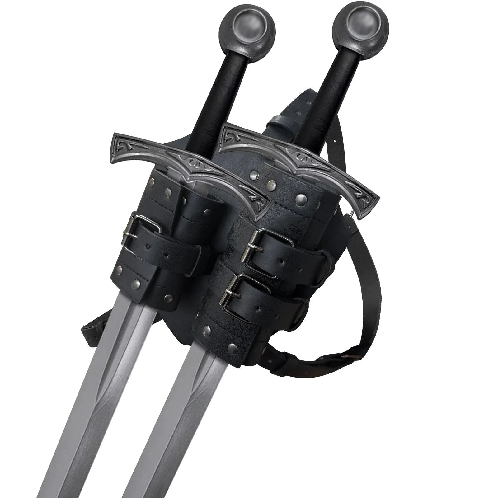 Mercenary Double Back Sword Frog