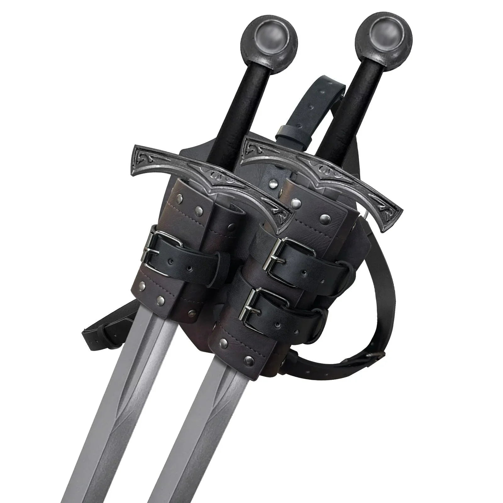Mercenary Double Back Sword Frog