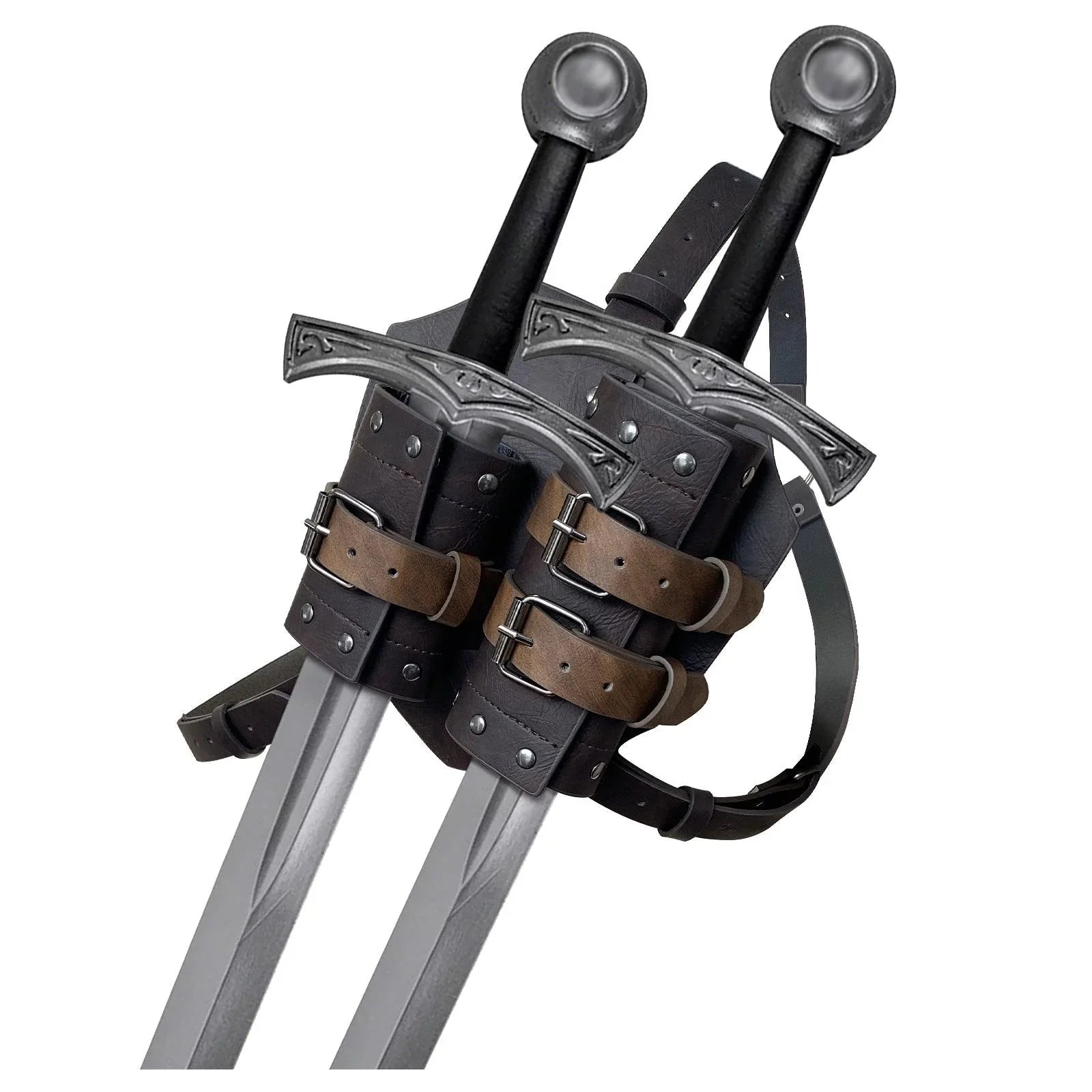 Mercenary Double Back Sword Frog